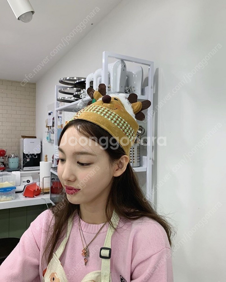 샤넬 핑크 목걸이 (정품) -콜렉티드 빈티지샵 구매--5