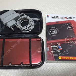 닌텐도 3ds xl 레드 s급 풀박스 풀구성