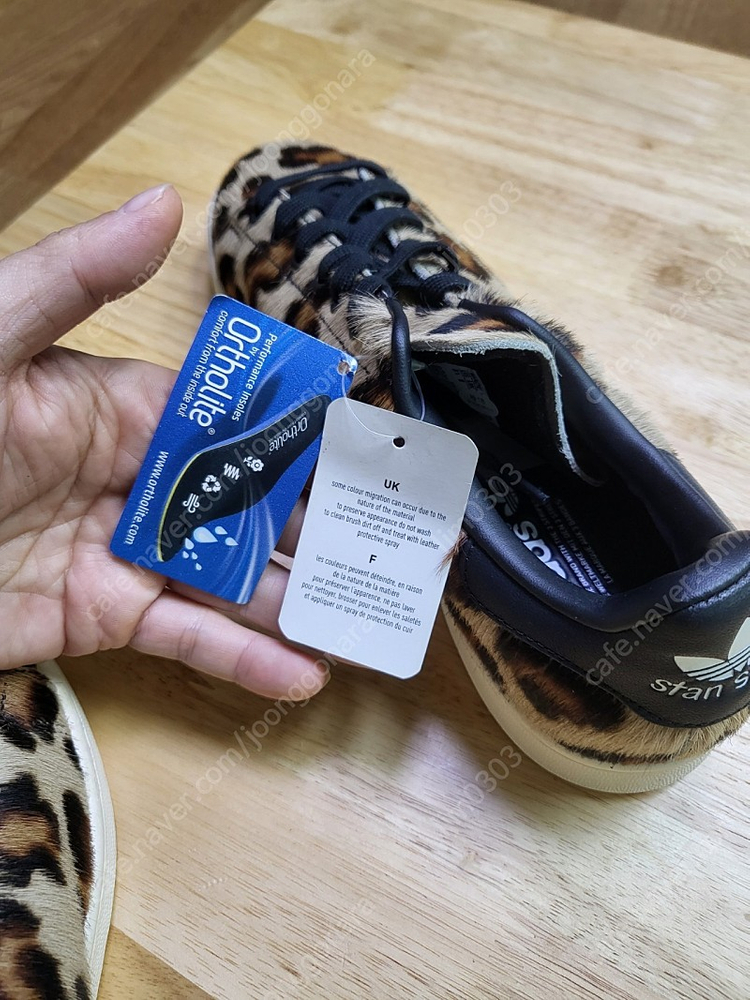 S75116 아디다스오리지날 스텐스미스 레오파드송치(270 사이즈 새상품) 이미지