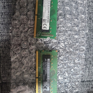 노트북용 마이크론 DDR4 8GB 램 2개 일괄 판매