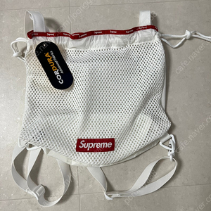 슈프림 supreme 메쉬 백팩 스몰 ss23 화이트