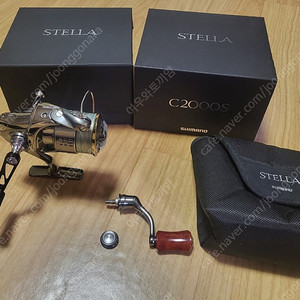 18스텔라 C2000S(타켄핸들+타켄스텐드+몽옥노브)
