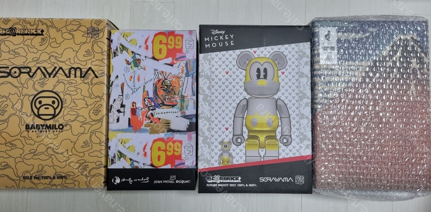 베어브릭 1000% / 400% 사이즈 판매합니다 이미지