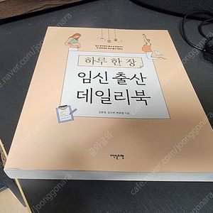 하루 한 장 임신 출산 데일리북 상태s급 13,000원 판매