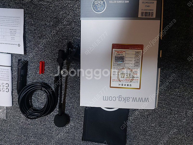 AKG C519M 색소폰 또는 관악기 유선 핀마이크--1