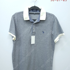 헤지스 XXL 110 반팔카라 티셔츠, 실측57-72-50