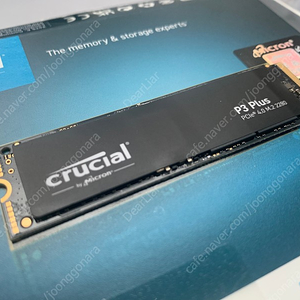 마이크론 크루셜 Crucial P3 Plus 4TB (국내정품) nvme m2