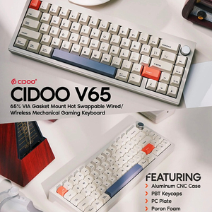 cidoo v65 풀 알루미늄 커스텀 키보드