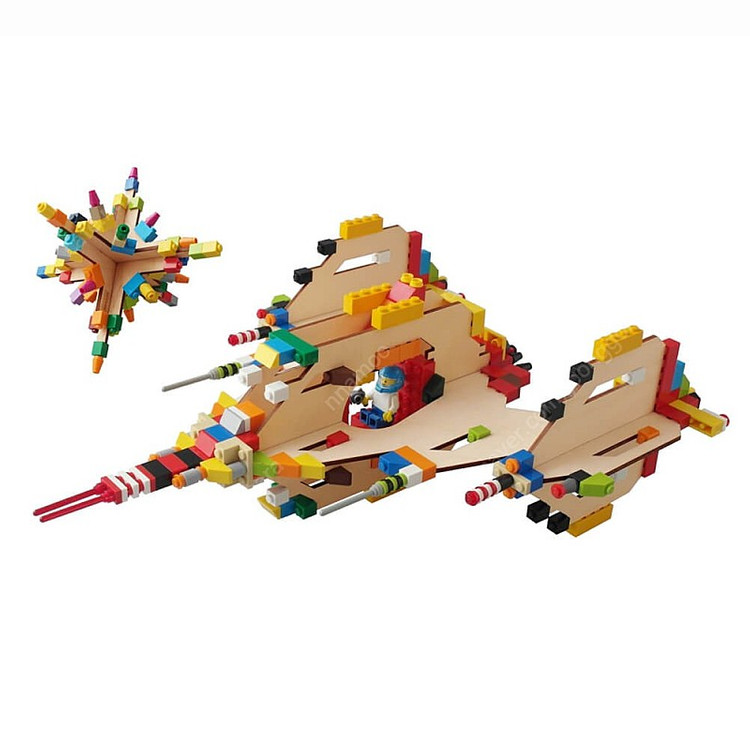 네델란드 브랜드 BRIKKON 레고호환 우주선 판매합니다.--8