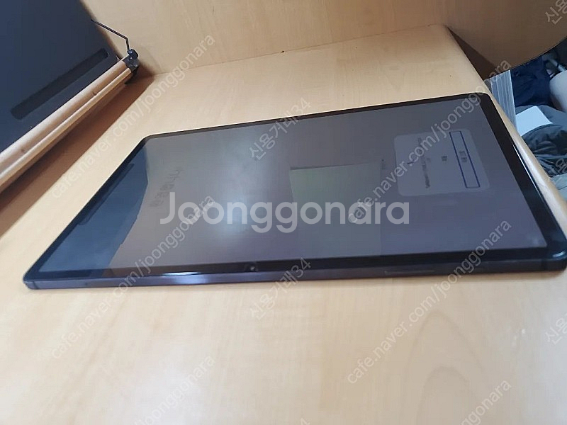 갤럭시탭 s7+ 펜 미포함 박스 및 정품키보드커버 포함--8