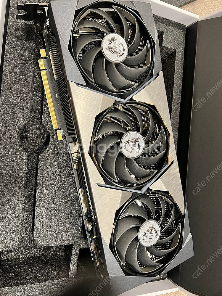 MSI RTX3080TI 슈프림 팝니나--0
