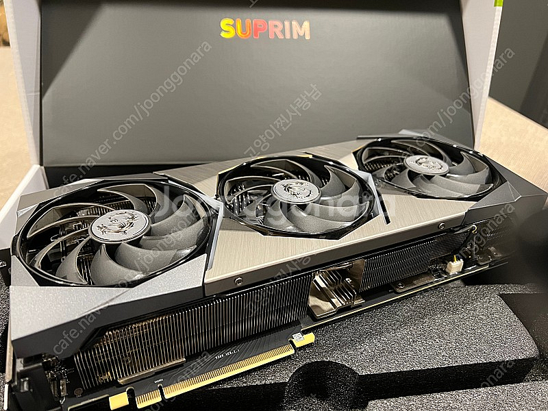 MSI RTX3080TI 슈프림 팝니나--1