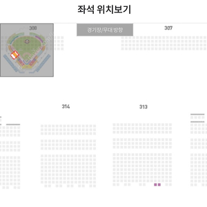 6월9일 금요일 한화 이글스 대 엘지 트윈스 응원석 테이블석 내야커플석 p열 313블록 2연석 한화 vs lg 3루