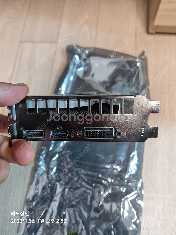 갤럭시 지포스 RTX1060 OC D5 비디오카드 팝니...--1