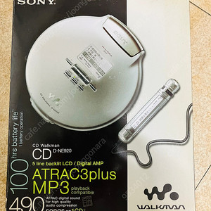 SONY D-NE920 블루 박스 판매합니다.