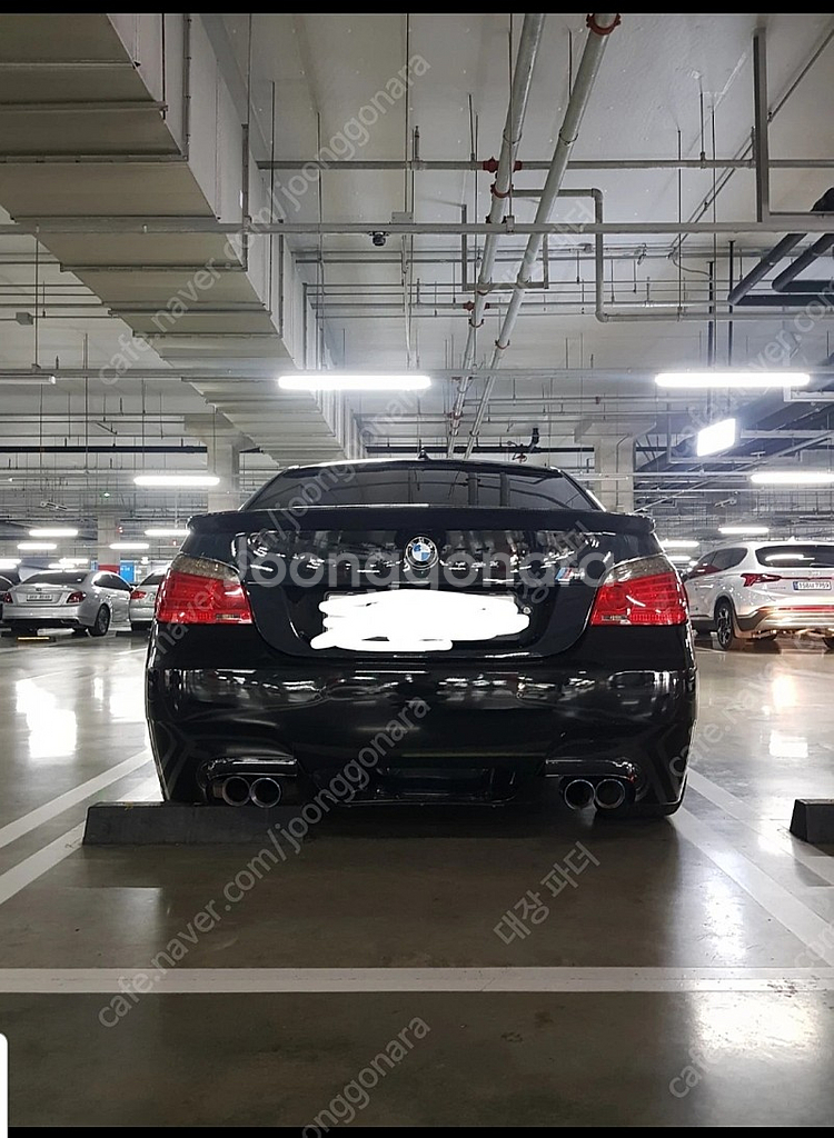 bmw e60 m5st 리어 범퍼--5