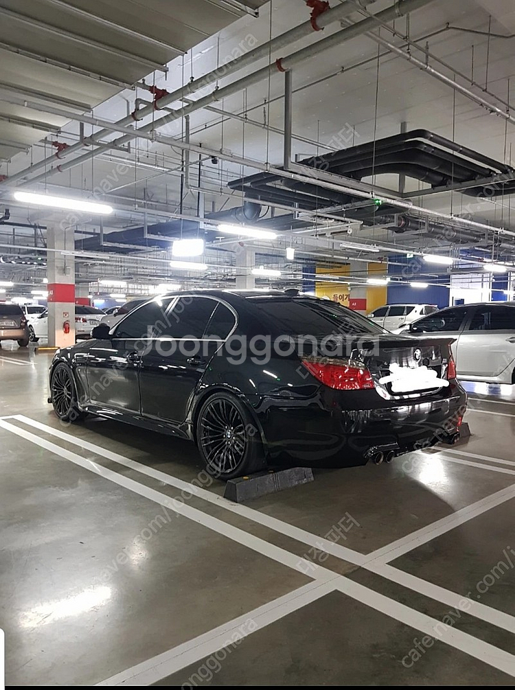 bmw e60 m5st 리어 범퍼--7