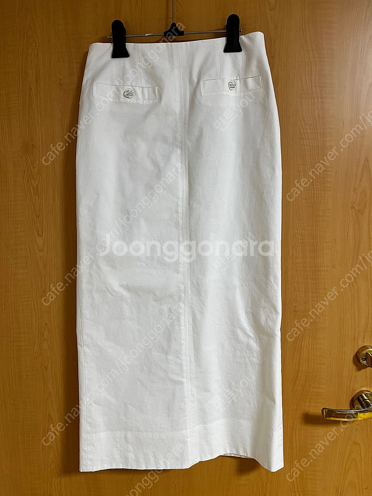 타임 백 슬릿 플랩 스커트--3