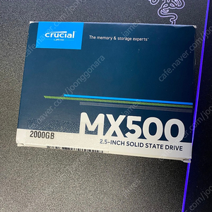 마이크론 크루셜 MX500 SSD 2TB 새상품