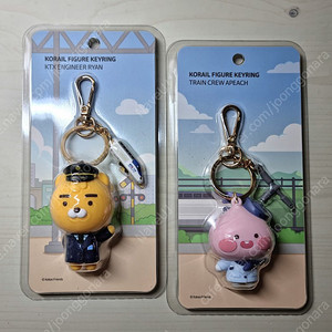 코레일 라이언 어피치 키링 판매합니다.