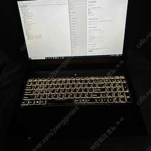 한성 x57k bossmonster lv.76 게이밍 노트북 판매합니다