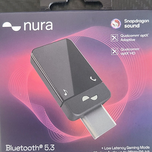 누라 Bluetooth 5.3 Audio Transmitter(풀박스) + C타입 ㄱ자 젠더