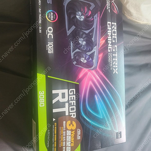 Rtx3080 asus rog stirx 10gb 팝니다