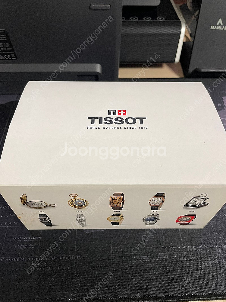 티쏘 르로끌 검판 가죽+메탈줄 판매합니다.--6