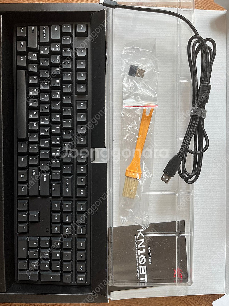 앱코 KN10 BT 블루투스 무접점 키보드 45g 팝니...--0