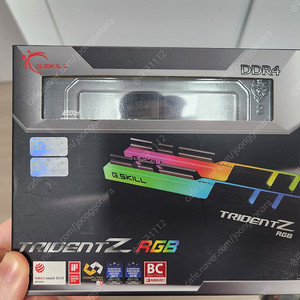 지스킬 트라이던트 RGB 3200 cl14 판매합니다 [고수율] 8gb x 2