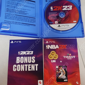 PS5 NBA2K 23 택포3만원 팝니다 코드미사용2개포함