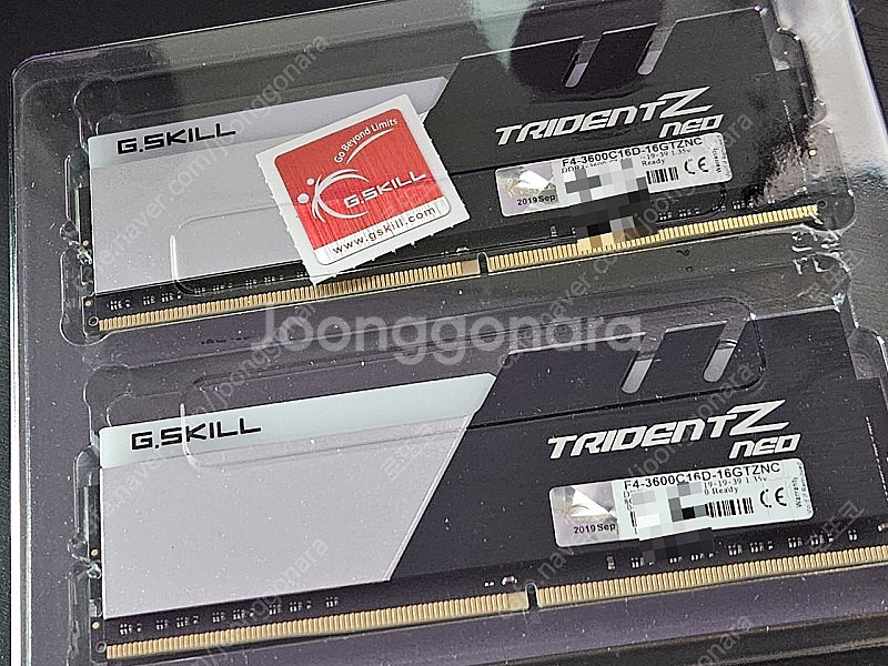 지스킬 트라이던트Z NEO ddr4 3600 cl16 ...--0