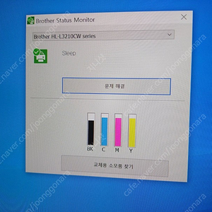 브라더 프린터 HL-L3210CW 팝니다.