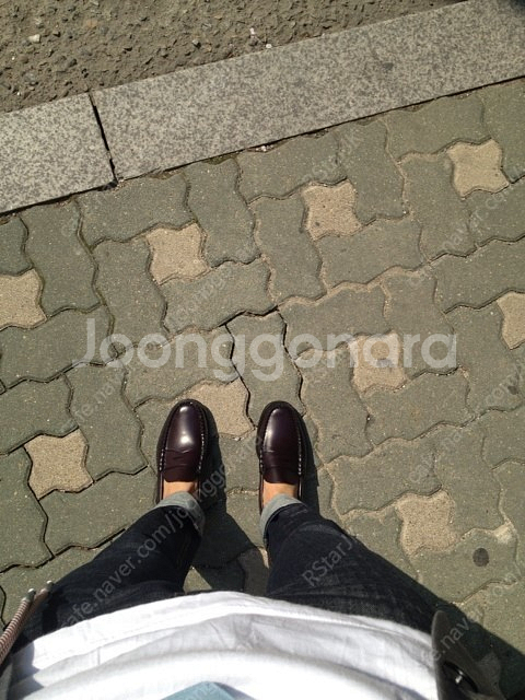 세바고 페니로퍼 버건디 색상 판매합니다. 사이즈 275mm--1