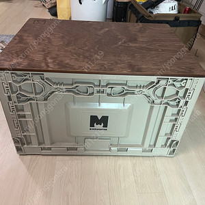 블랙몬스터 폴딩박스(상판포함) 팝니다