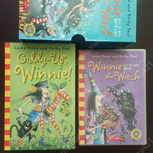 winnie the witch 위니더위치 챕터북 6권 책 시디