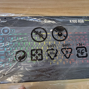 [미개봉 새상품] 커세아 corsair K100 RGB 한글판 은축