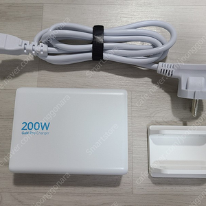 (가격인하) 아이뮤즈 200W GaN 5포트 PD PPS 멀티충전기 USB-C USB-A 멀티포트 충전기