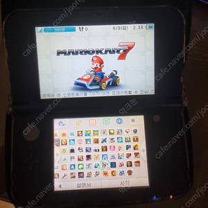 뉴 닌텐도 3ds xl 블루 판매합니다.