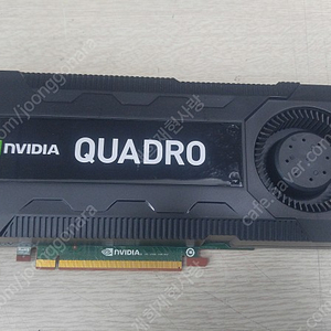 NVIDIA 쿼드로 K5000 그래픽카드 판매합니다.