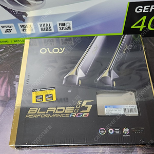 (택포 16 쿨매) OLOY_DDR5 32GB(2*16) 6400MHz C32 UDIMM Blade 하이닉스 A다이