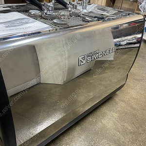 시모넬리 아피아 커피머신+메져그라인더