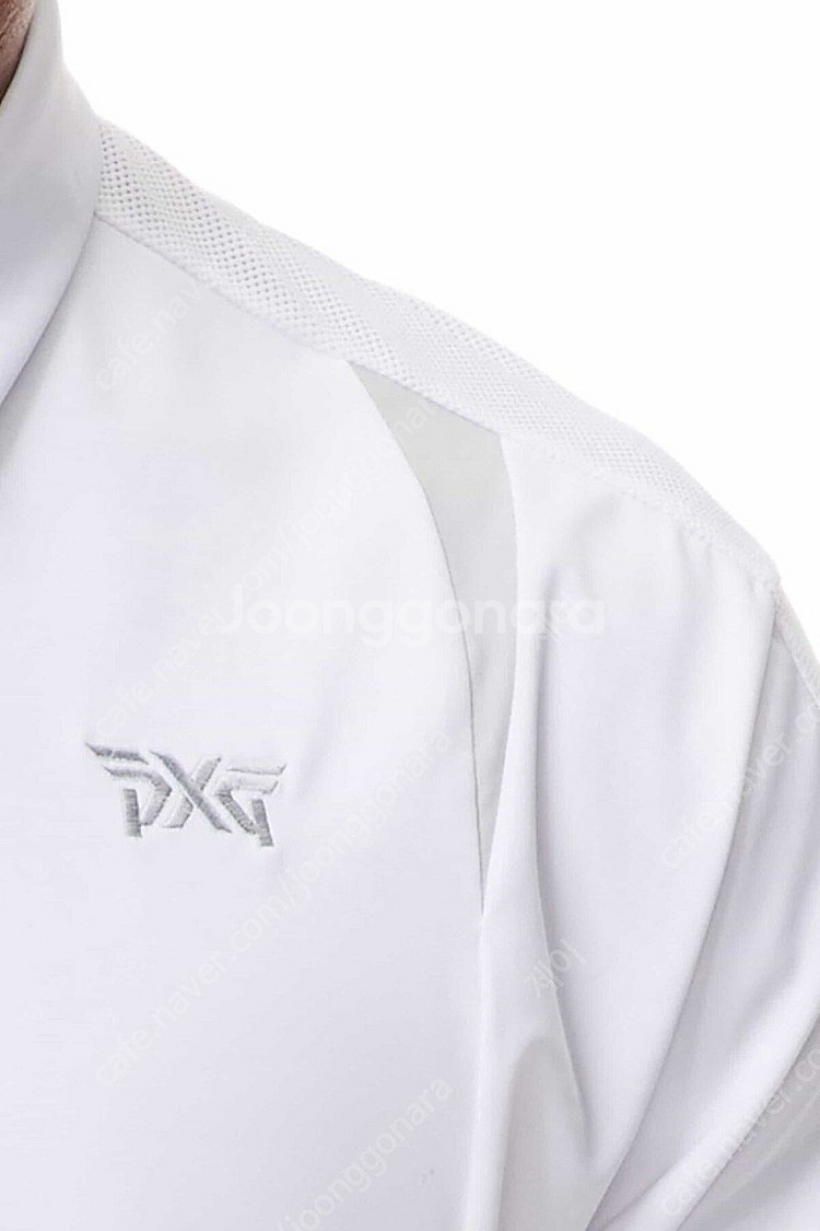 PXG 흰색 반팔 셔츠 (새상품)--1