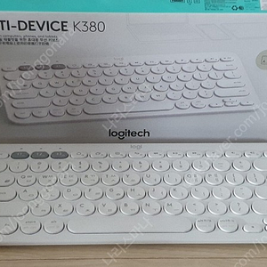 [박풀 국내정품] 로지텍 K380 블루투스 키보드 멀티페어링 화이트