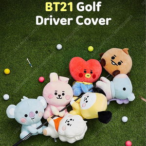 (미개봉) BT21 BABY 골프 드라이버 커버_치미 팝니다