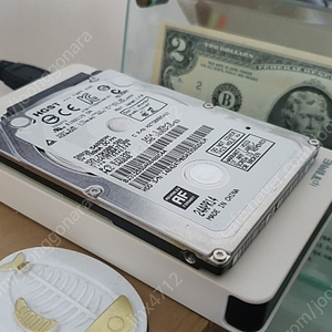 HGST 500GB 2.5인치 HDD + IPTIME3125 외장케이스 택포2만