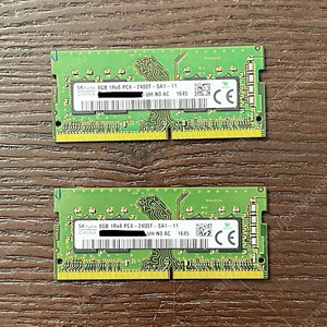 하이닉스 노트북 램 DDR4 8GB PC4-2400T 2개 팝니다.(가격 인하)