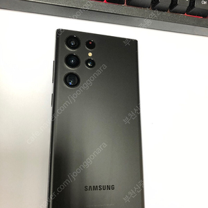 176535 삼성정식리퍼폰 갤럭시S22울트라 5G 블랙 SSSS급 256GB 리퍼후 미사용폰 선물용추천 80만 부천