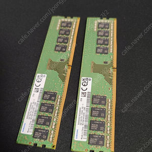 삼성 ram pc4-3200aa 8g 2장