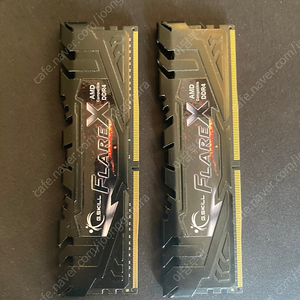 지스킬 G.SKILL DDR4-3200 CL14 FLARE X 블랙 DUAL 패키지 (16GB(8Gx2)